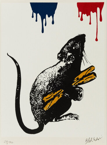 Rat No 5 by Blek le Rat, Print for Sale on Singulart