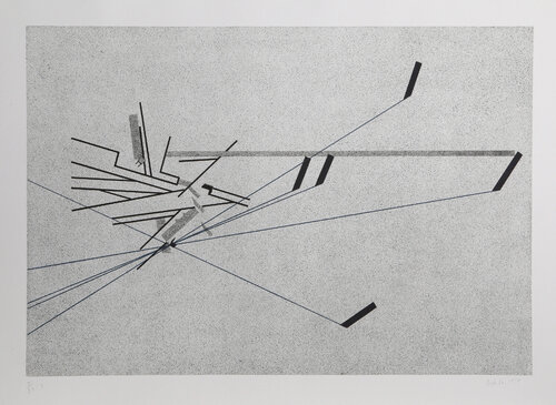 III from Plazas in Transition: Foundations of Fragmented Perspectives by Barry Le Va, Print for Sale on Singulart