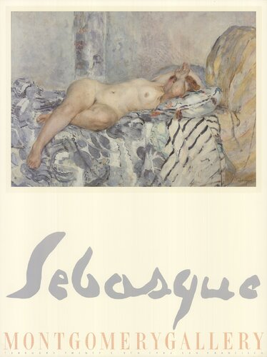 Reclining Nude on a Spanish Cushion by Henri Lebasque, Print for Sale on Singulart