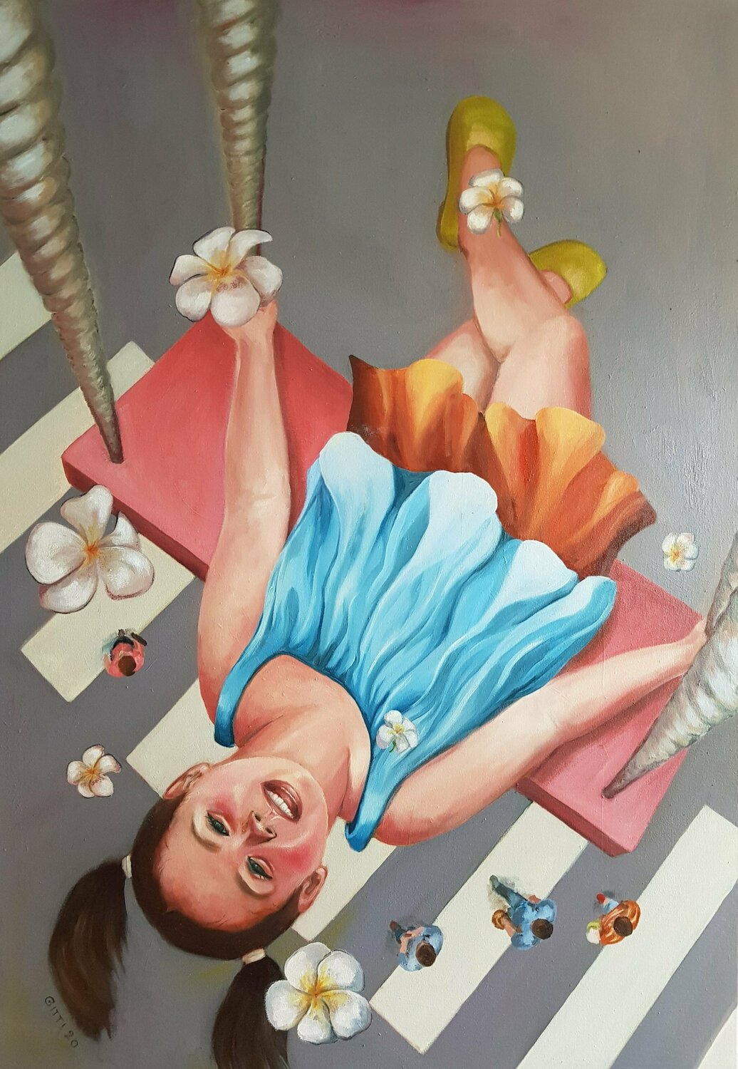 Ode to Joy Gitana Vaicys Origineel schilderij te koop