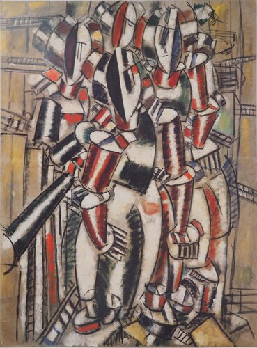 Personnages cubistes au balcon by Fernand Léger, 인쇄 for Sale on Singulart