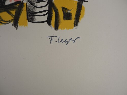 Paris 15 : Travailleurs dans la rue de Dantzig Fernand Léger