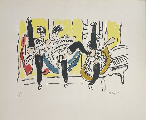 Moulin Rouge par Fernand Léger, Édition en vente sur Singulart
