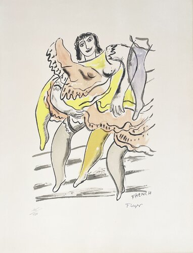 Le French Cancan par Fernand Léger, Édition en vente sur Singulart