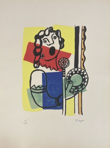La Chanteuse De La Radio by Fernand Léger, 인쇄 for Sale on Singulart