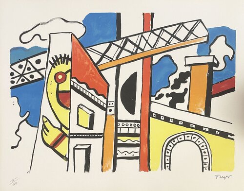 Le Viaduc by Fernand Léger, 인쇄 for Sale on Singulart