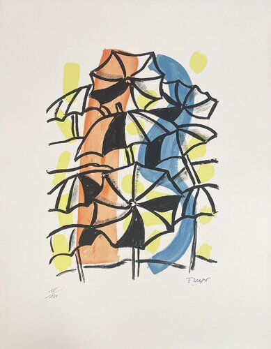 Les Parapluies by Fernand Léger, 인쇄 for Sale on Singulart