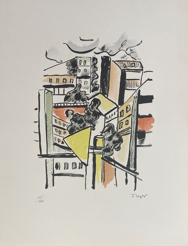 Les Toits by Fernand Léger, 인쇄 for Sale on Singulart