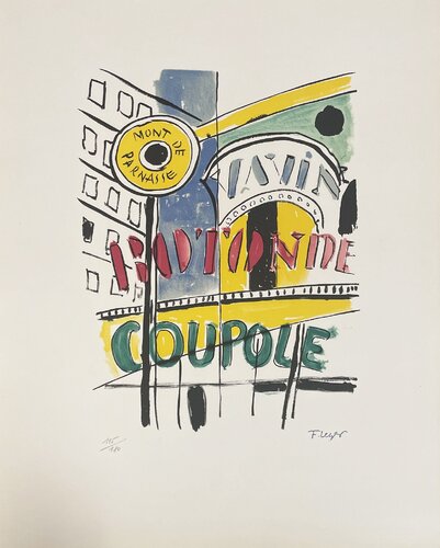 Montparnasse by Fernand Léger, 인쇄 for Sale on Singulart