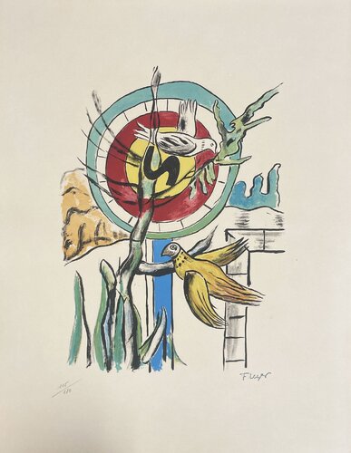 Les Deux Oiseaux by Fernand Léger, 인쇄 for Sale on Singulart