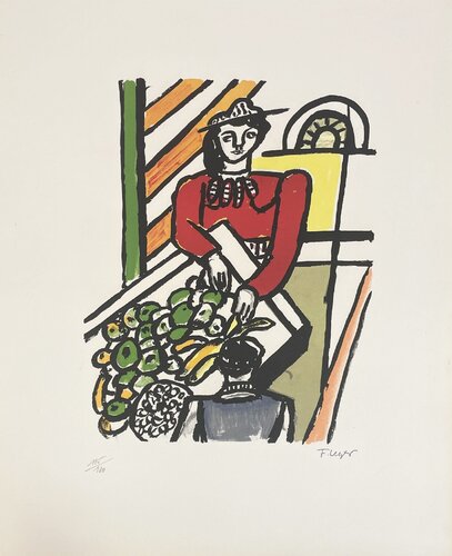La Marchande des Quatre-Saisons by Fernand Léger, 인쇄 for Sale on Singulart