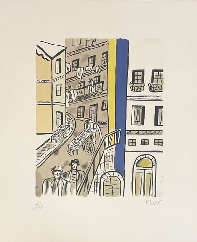 La Rue by Fernand Léger, 인쇄 for Sale on Singulart