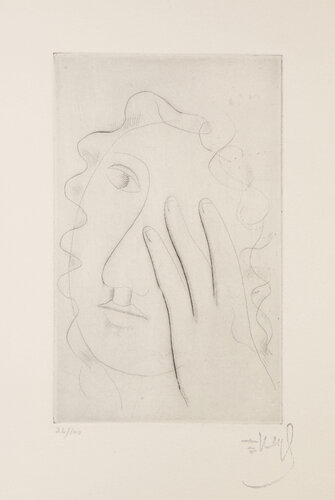 Tete De Femme by Fernand Léger, Print for Sale on Singulart