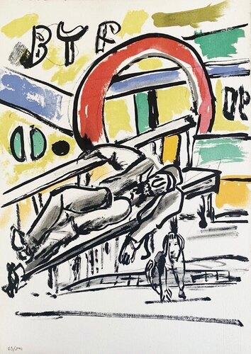 Mes voyages by Fernand Léger, 인쇄 for Sale on Singulart