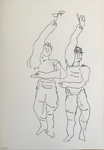 Les athlètes by Fernand Léger, Print for Sale on Singulart