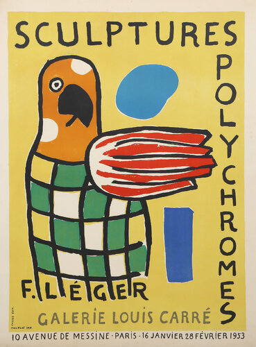 Sculptures Polychromes at Galerie Louis Carres by Fernand Léger, 인쇄 for Sale on Singulart