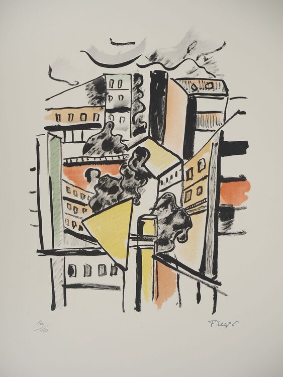 Les Toits Fernand Léger
