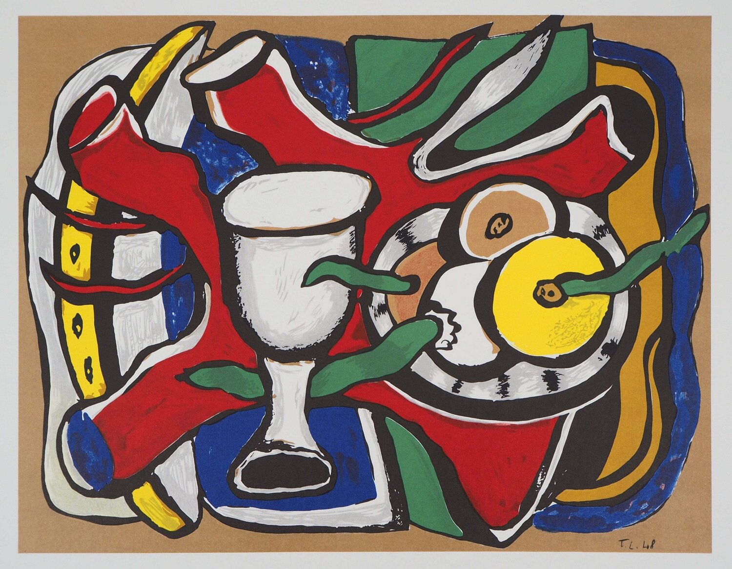Nature morte aux pommes Fernand Léger