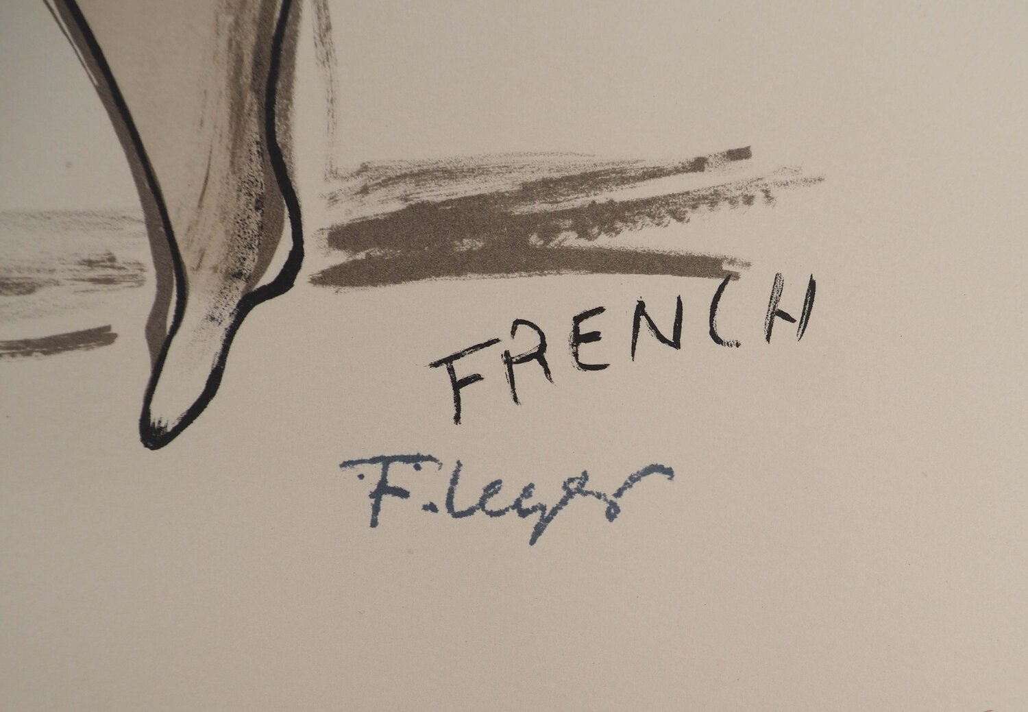 Les danseuses de french cancan Fernand Léger