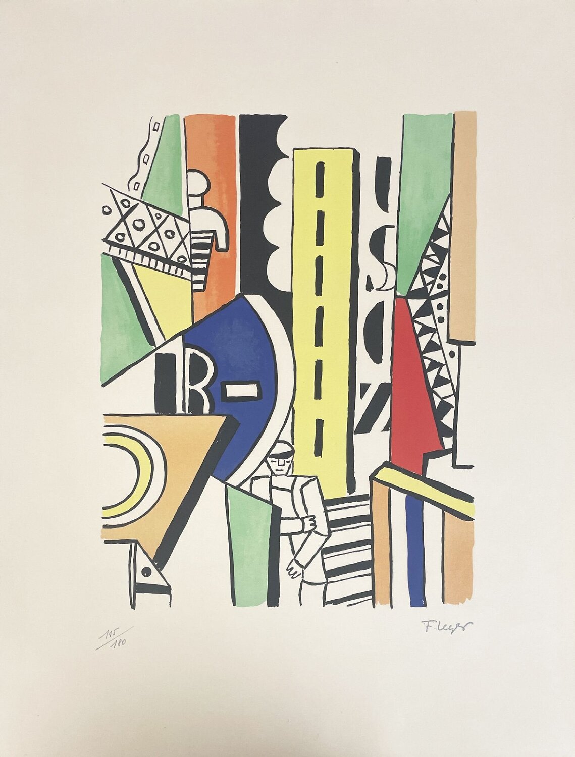 L'Homme Dans La Ville Fernand Léger
