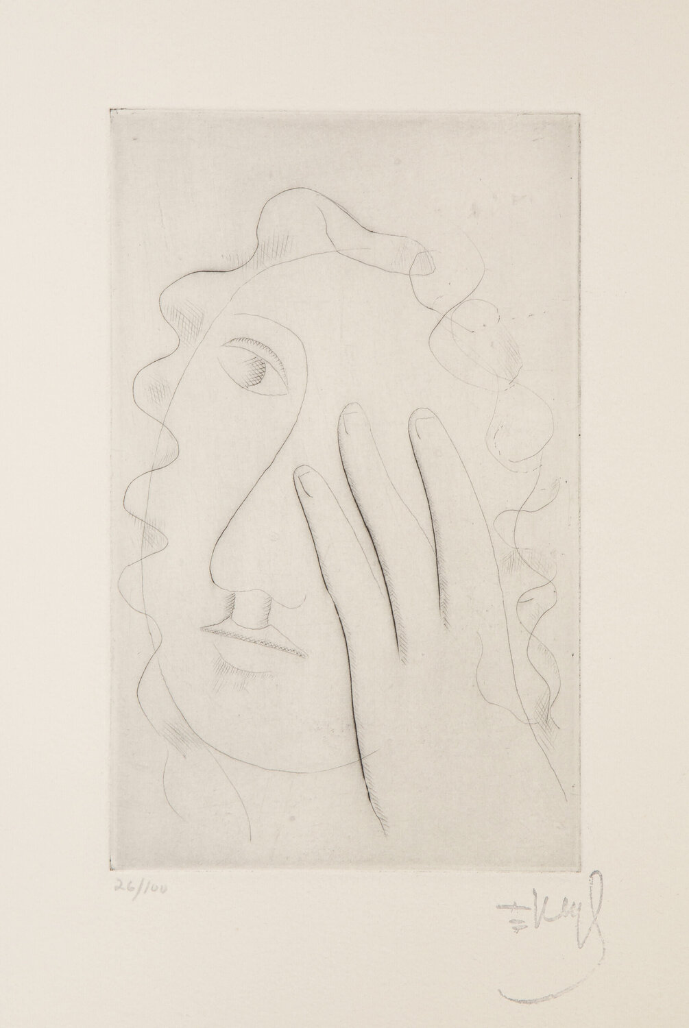 Tete De Femme Fernand Léger