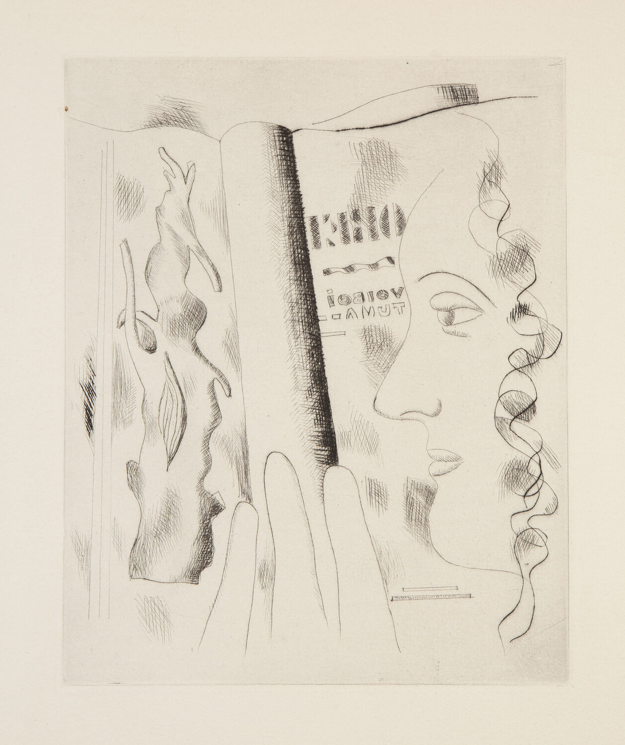 Profil de Femme Fernand Léger
