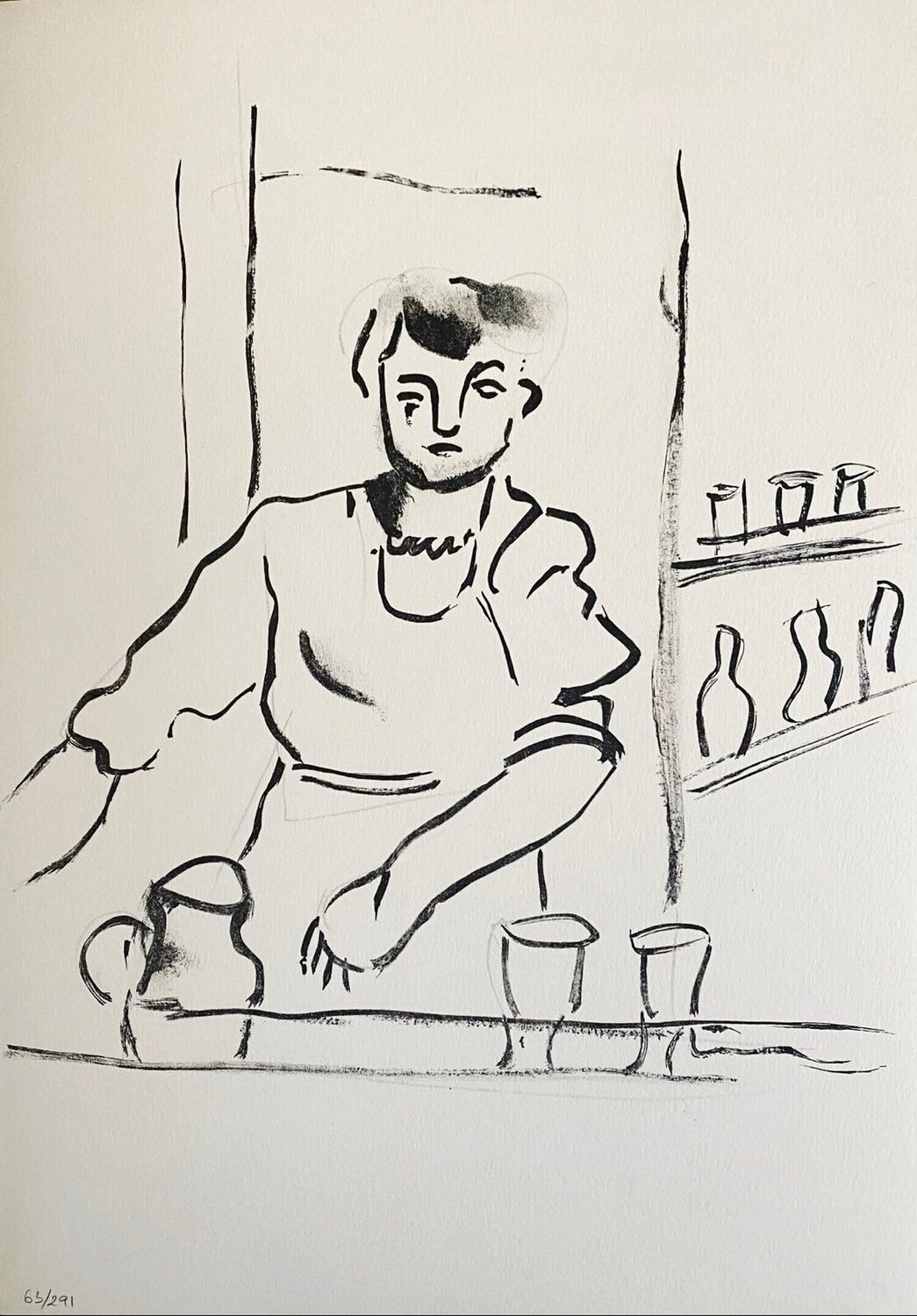 La serveuse Fernand Léger