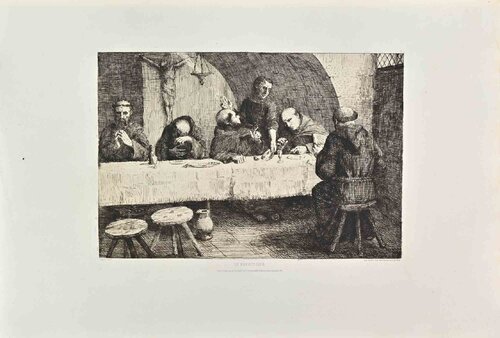 Le Réfectoire von Alphonse Legros, Druck kaufen auf Singulart