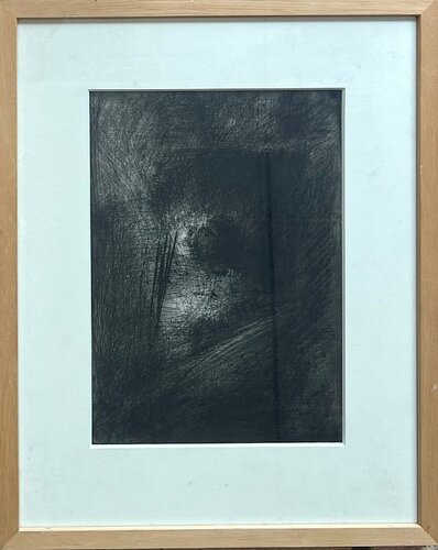 Nude / Portrait (double-sided) di Eugène Leroy, Stampa in vendita su Singulart