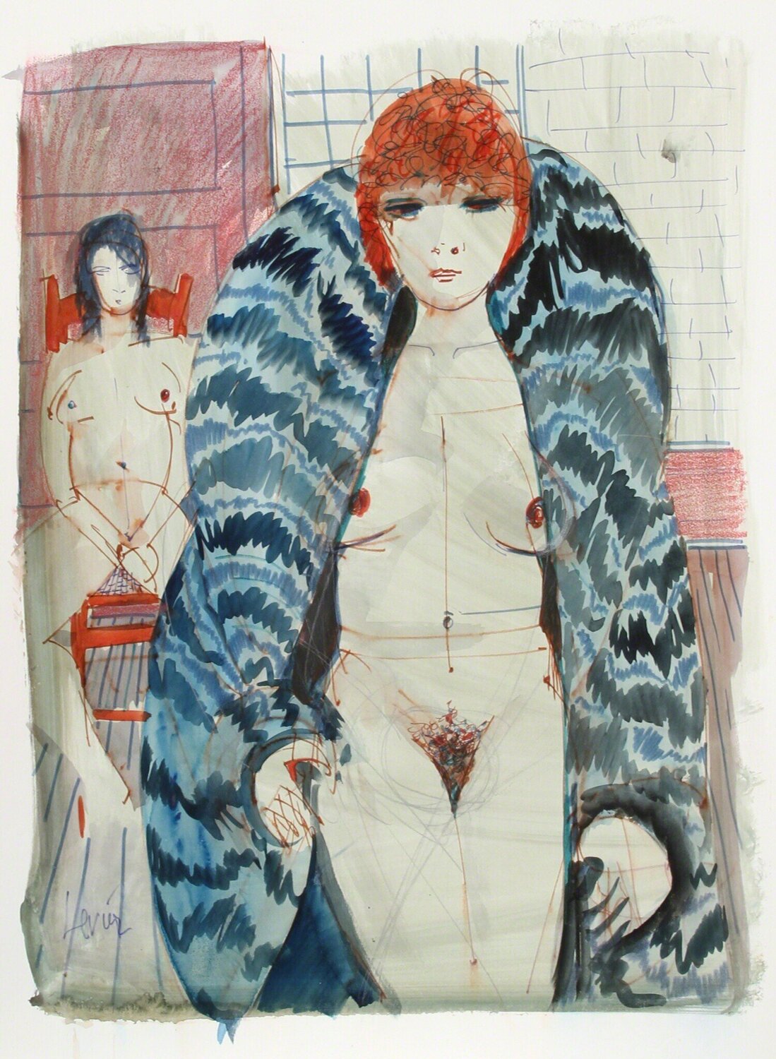 Nudes in Fur II Charles Levier