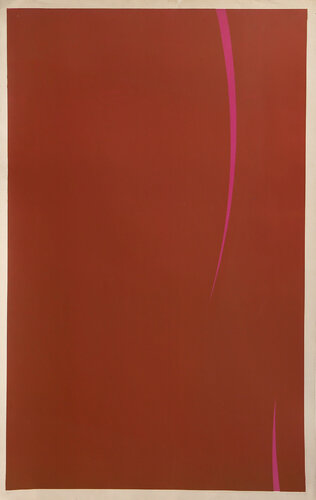 Untitled (Rust and Pink) by Alexander Liberman, 인쇄 for Sale on Singulart