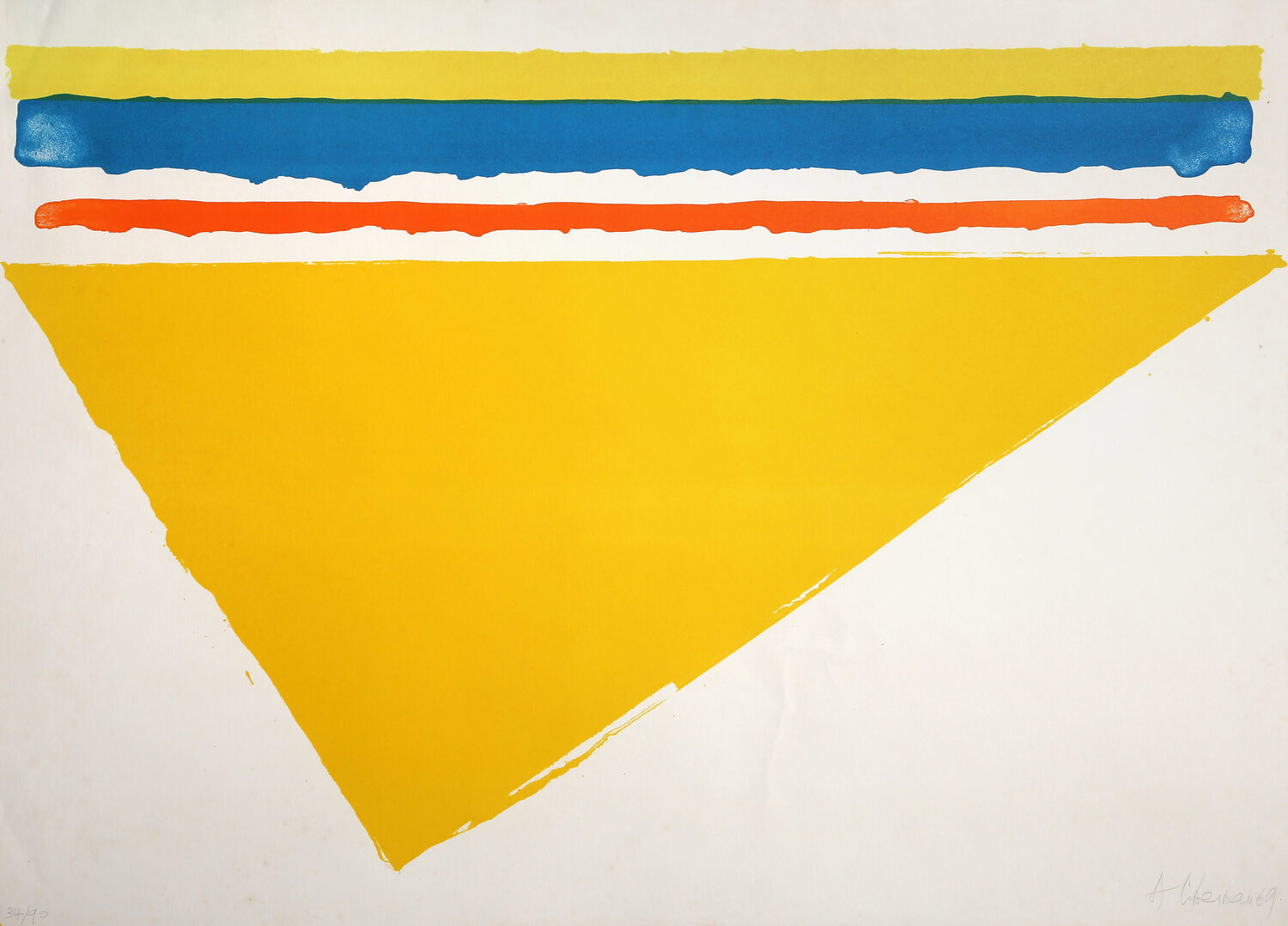 Yellow Light Alexander Liberman