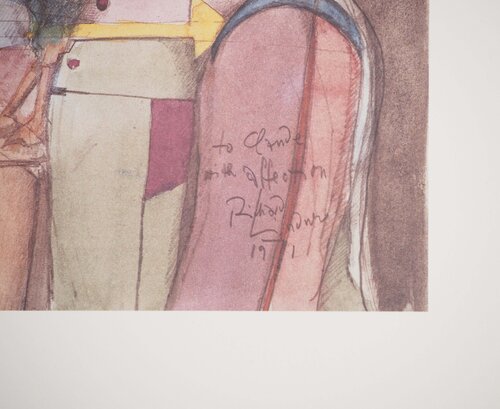 Le soldat et la poule Richard Lindner