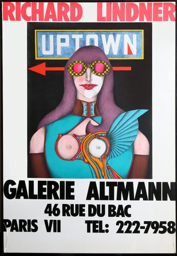 Galerie Altmann, Paris by Richard Lindner, Print for Sale on Singulart