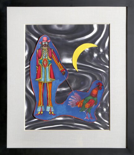 FIAC 1980年/リチャード リンドナー/ポスター GALERIE MAEGHT/リチャード・リンドナー【Richard Lindner