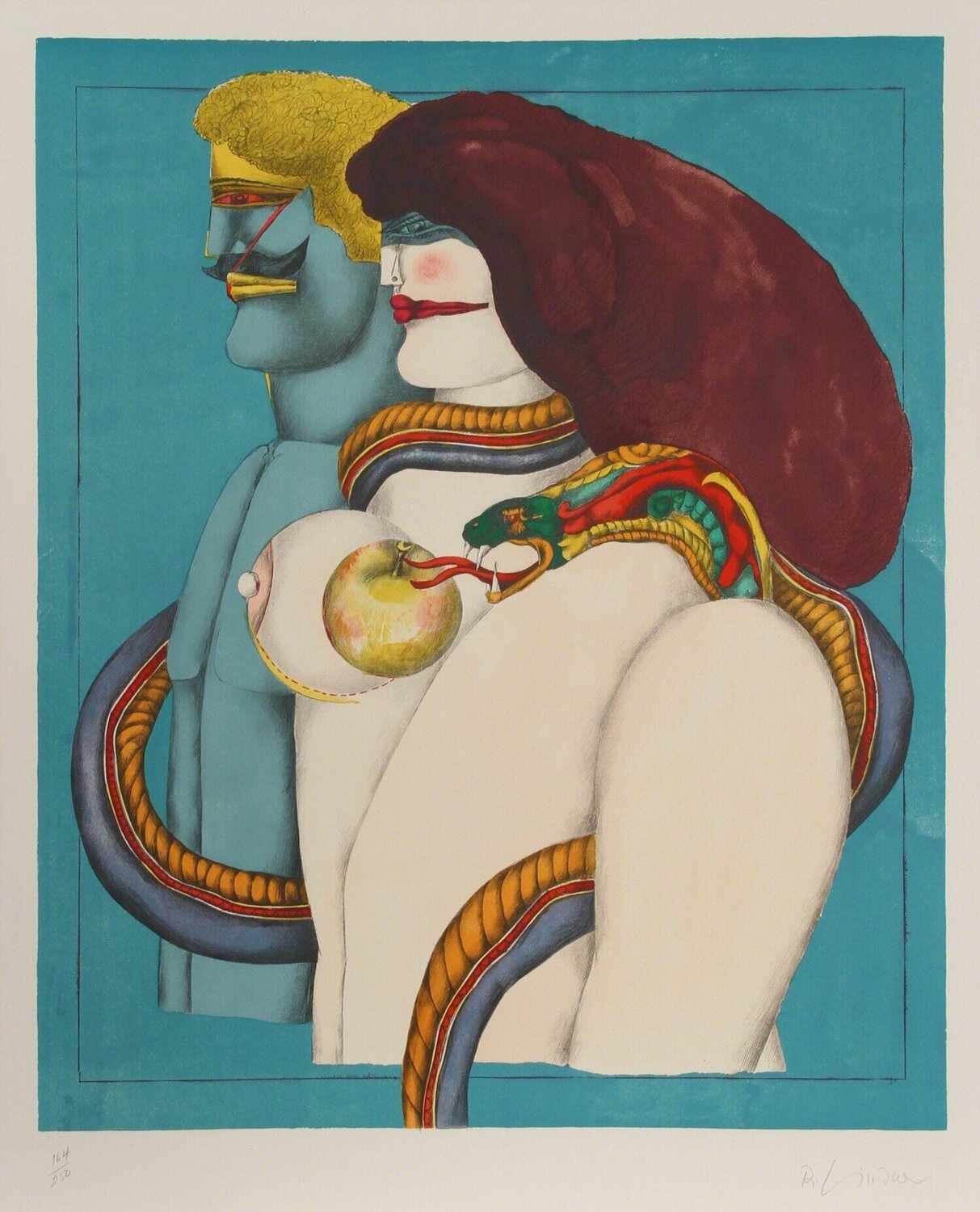 How It All Began from the "After Noon" Portfolio Richard Lindner Druck zu verkaufen