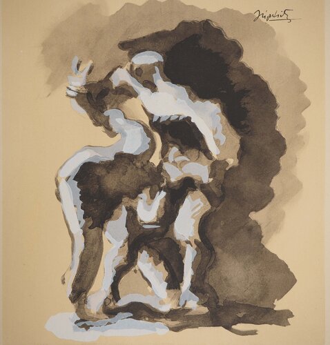 L'aigle dévorant à Prométhée van Jacques Lipchitz, Afdruk te koop op Singulart