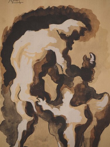 Le combat van Jacques Lipchitz, Afdruk te koop op Singulart