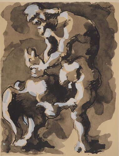 Dessin pour Prométhée van Jacques Lipchitz, Afdruk te koop op Singulart