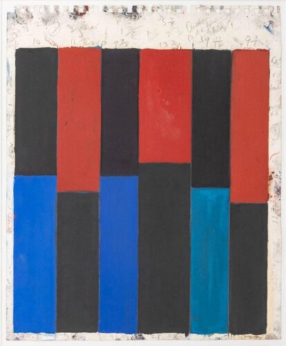 Red/Blue by Pat Lipsky, Work on Paper for Sale on Singulart