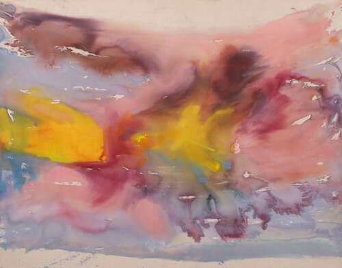 It Rained on Thursday van Pat Lipsky, Schilderij te koop op Singulart