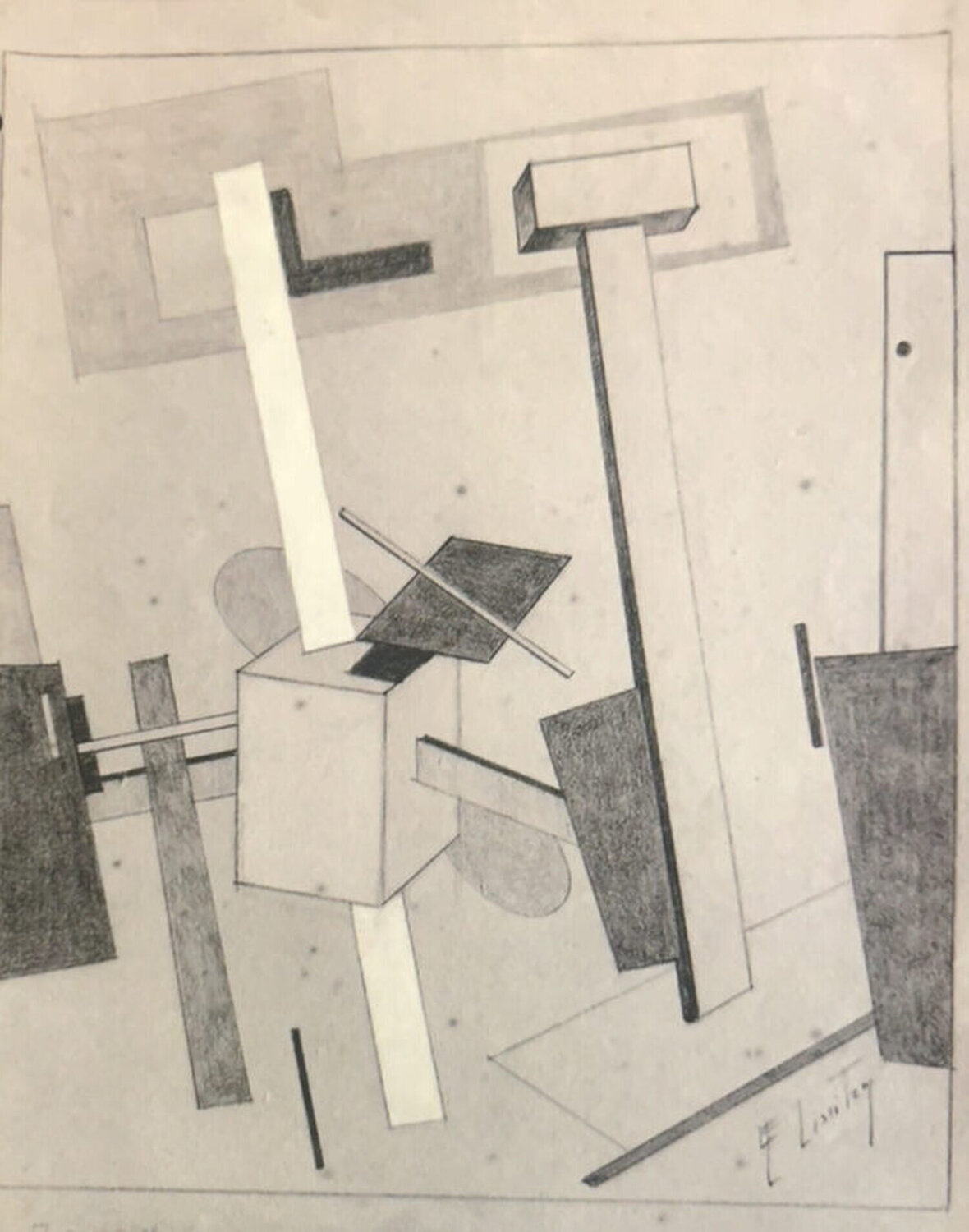 Proun2 El Lissitzky