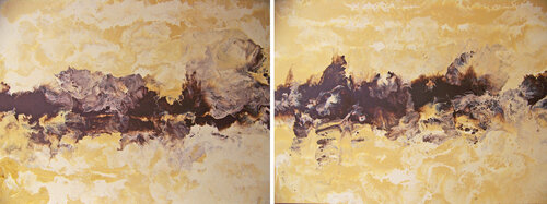 We Shall Live Again--Diptych par Jo Moore, Peinture en vente sur Singulart