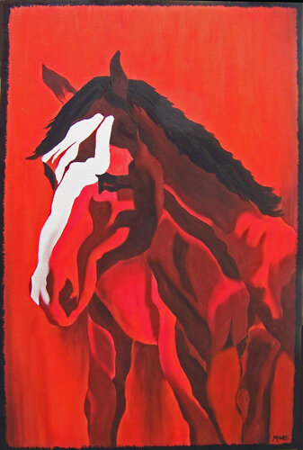 The Philosopher par Jo Moore, Peinture en vente sur Singulart