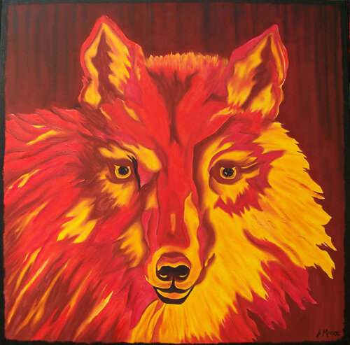 Free Spirit par Jo Moore, Peinture en vente sur Singulart