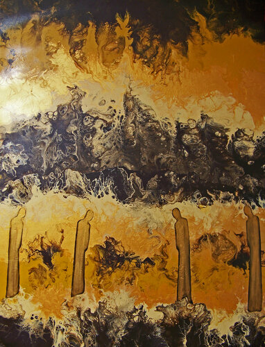Flight of the Arpeggios III par Jo Moore, Peinture en vente sur Singulart