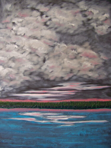 Pecos River Sloo par Jo Moore, Peinture en vente sur Singulart