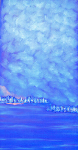 Serenity I par Jo Moore, Peinture en vente sur Singulart