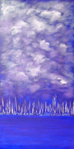 Serenity IV par Jo Moore, Peinture en vente sur Singulart