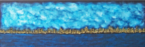 Serenity V par Jo Moore, Peinture en vente sur Singulart
